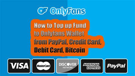 How to Add Fund or Money to Onlyfans Wallet Credits with PayPal